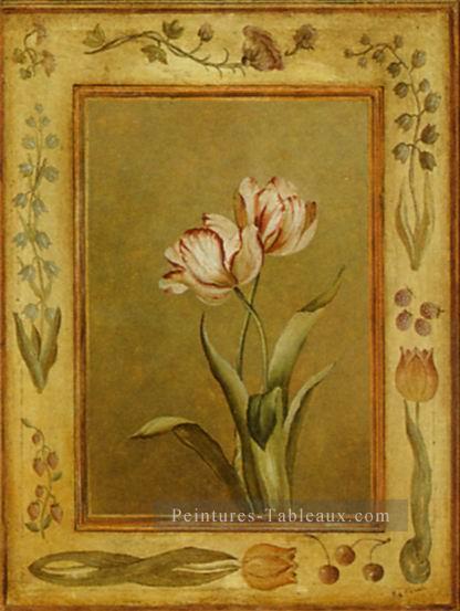 Adf172 Arts décoratifs fleur Peintures à l'huile